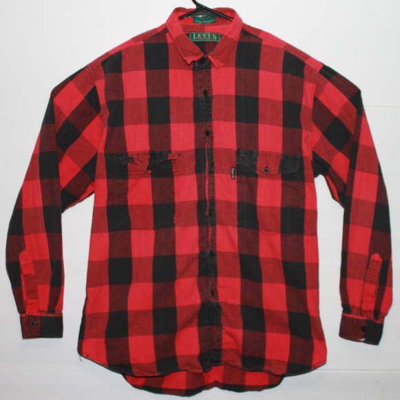 Levi's Tops - Vintage Levi's Sutter Creek L Long Sleeve Flannel